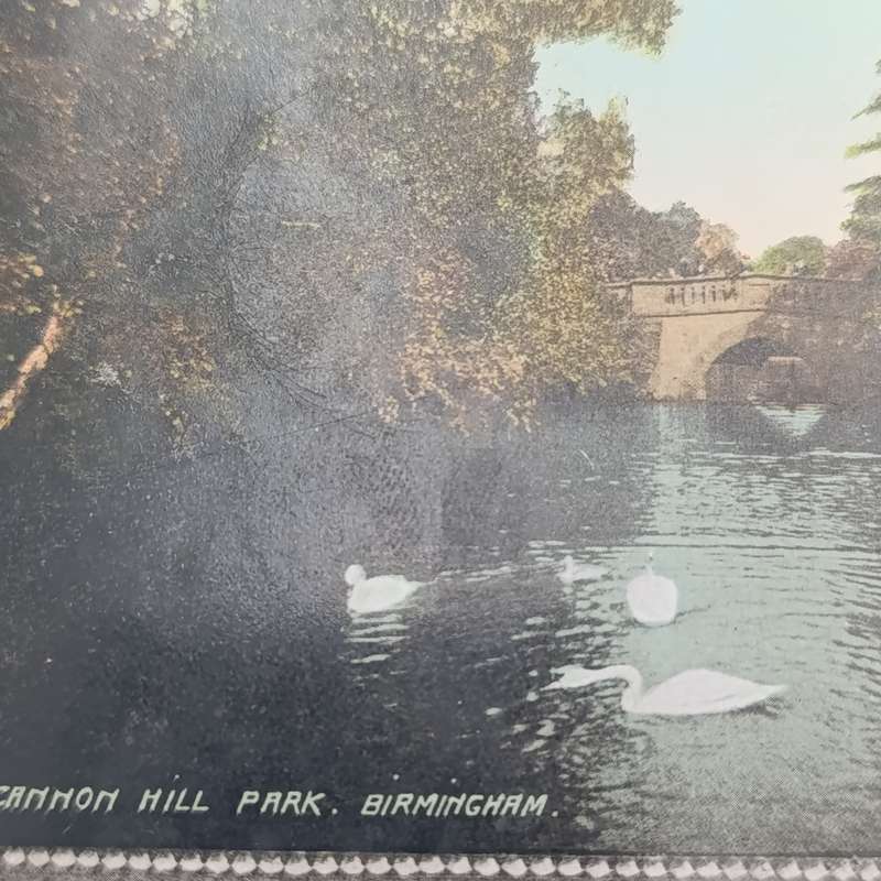 1911 Postcard from Senekal, Free State to Lynedoch - Birmingham scene picture