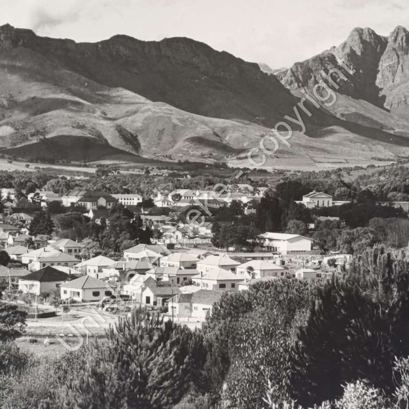 1960's photo of Stellenbosch 30.8cm x 36cm