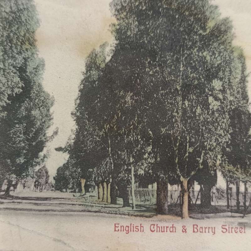 1908 Postcard from Wellington to Papkuil via Campbell and Kimberley