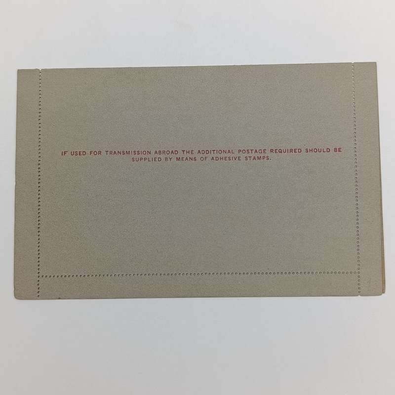 Late 1800's Cape of Good Hope Letter card unused