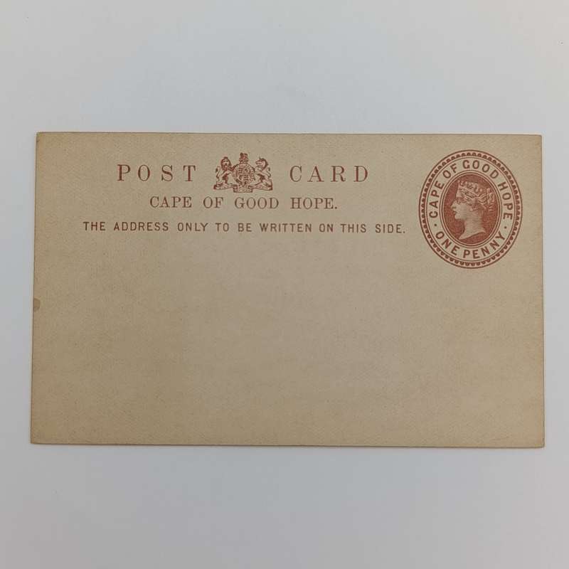 Cape of Good Hope prepaid postcard unused