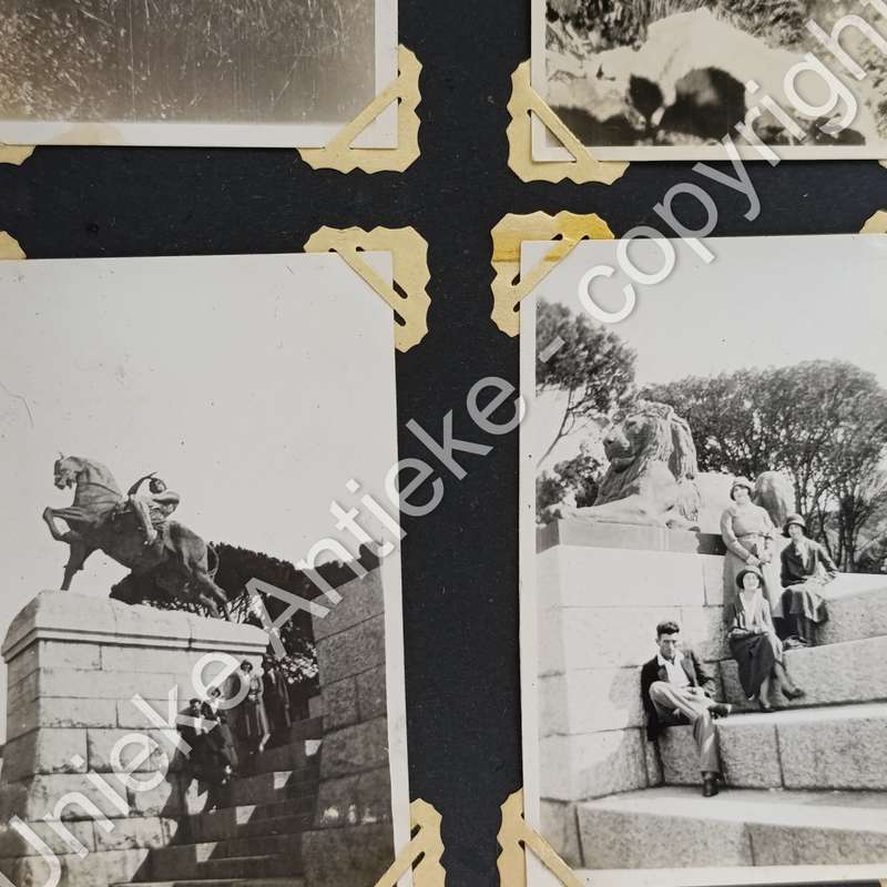 1920's photo album with 68 photos