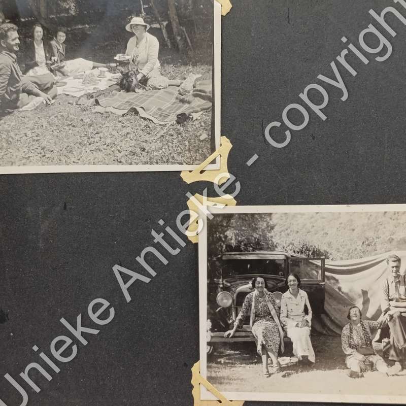 1920's photo album with 68 photos