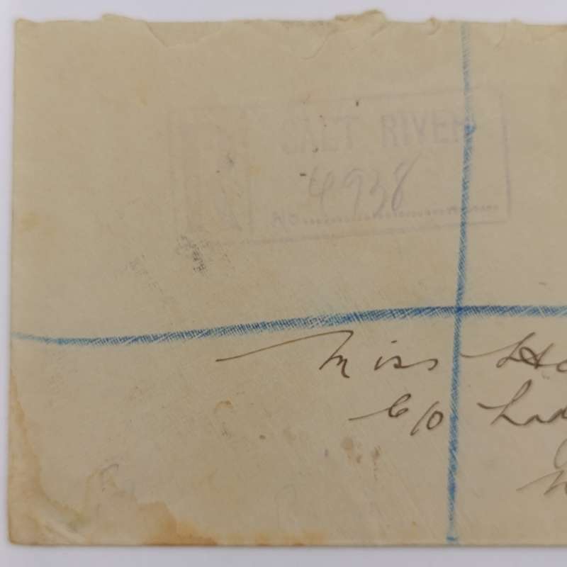 1937 Registered cover Salt River / ZoutRiver with pair of 1 shilling corornation stamps