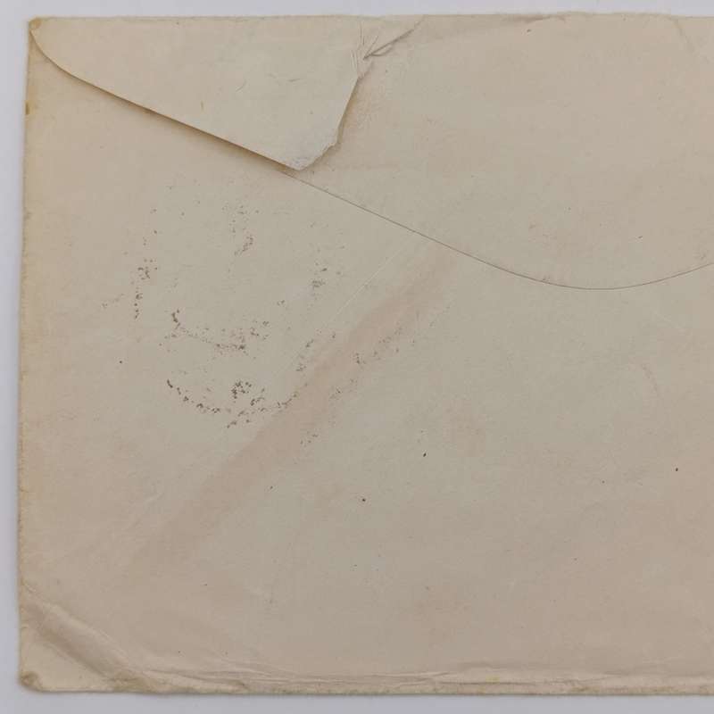 Dn Active Service Cover India to Cape Town, South Africa - WW2 period