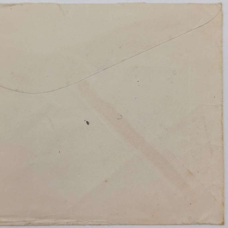 Dn Active Service Cover India to Cape Town, South Africa - WW2 period