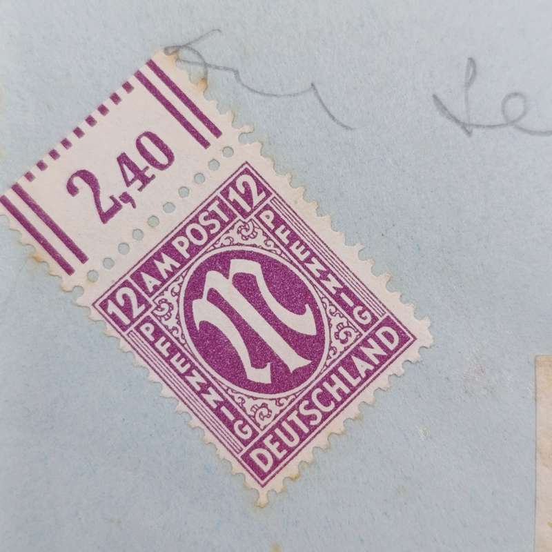 On Service 1945 WW2 Post cover with Field Post office 227 cancel posted to South Africa