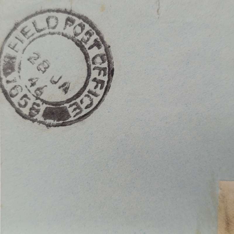 Post War WW2 cover Germany to South Africa Field Post Office 658 cancel 28 January 1946