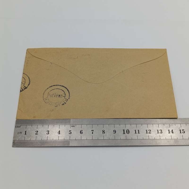 1935 Silver Jubilee George 5 South Africa 1/2d stamp with first day use on cover