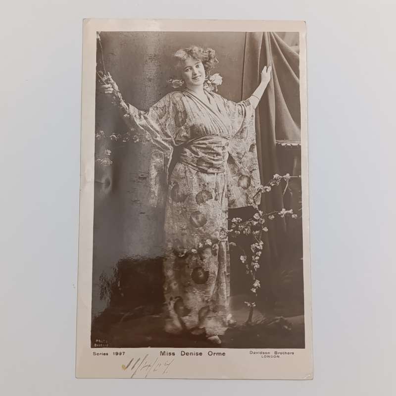 1905 Postcard West Bank, East London to Lower Paarl, Cape Colony - Picture of Miss Denise Orme