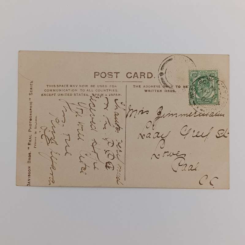 1905 Postcard West Bank, East London to Lower Paarl, Cape Colony - Picture of Miss Denise Orme