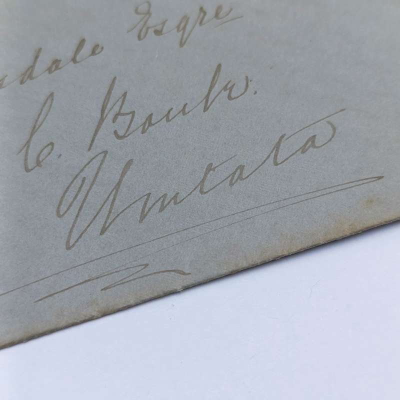 1890 Cover Kei Road to Umtata - One penny Cape of Good Hope stamp