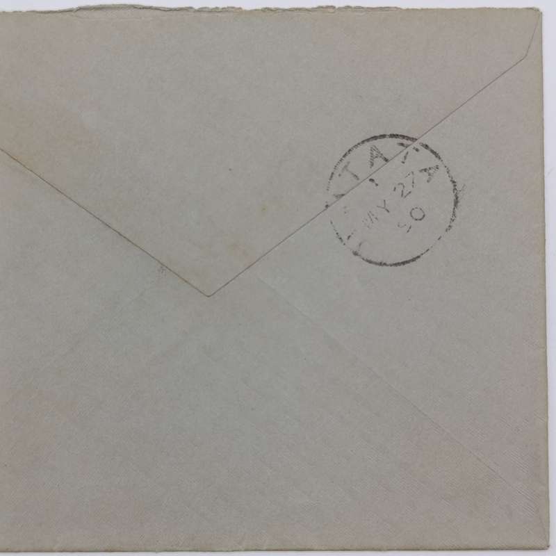 1890 Cover Kei Road to Umtata - One penny Cape of Good Hope stamp