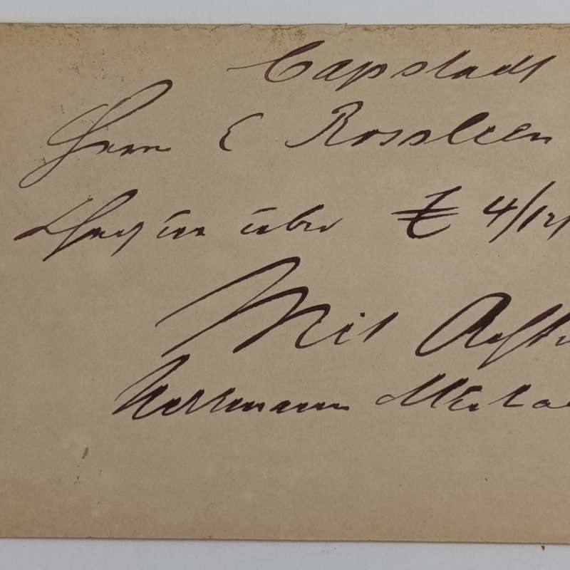 1895 Prepaid one penny postcard Cape Town to Winburb