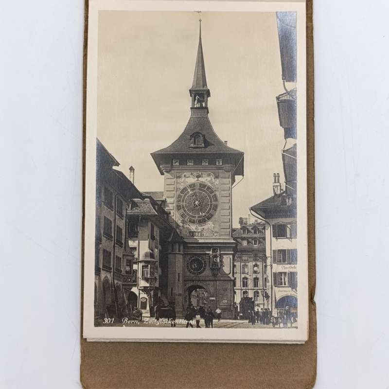 Vintage Booklet with 12 Bern Germany postcards