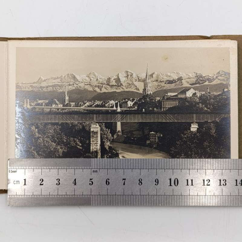 Vintage Booklet with 12 Bern Germany postcards