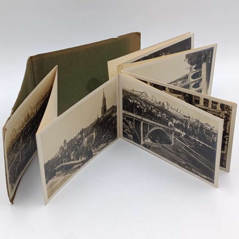 Vintage Booklet with 12 Bern Germany postcards