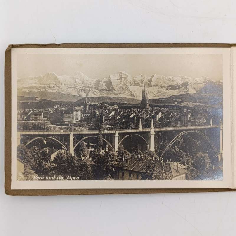 Vintage Booklet with 12 Bern Germany postcards