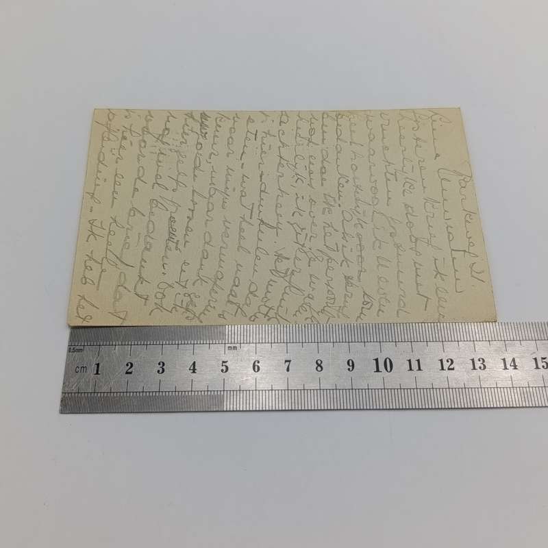 1915 WW1 Postcard Gravenhage (printed Sgravenhage) to Hilversum - preprinted 2 1/2c postage