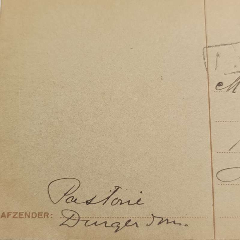 1924 Pre printed postage postcard with 7 1/2 cent postage from Durgerdam to Hilversum Holland