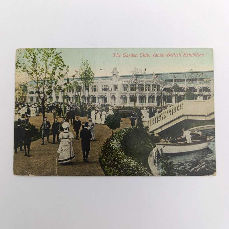 1910 Postcard Romford, England to Ashton, Cape Colony with one penny stamp