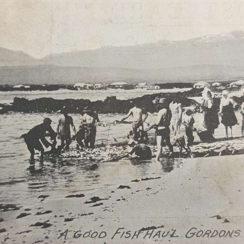 1907 Postcard Gordons Bay to Sea Point with Three Anchor Bay receiving cancel