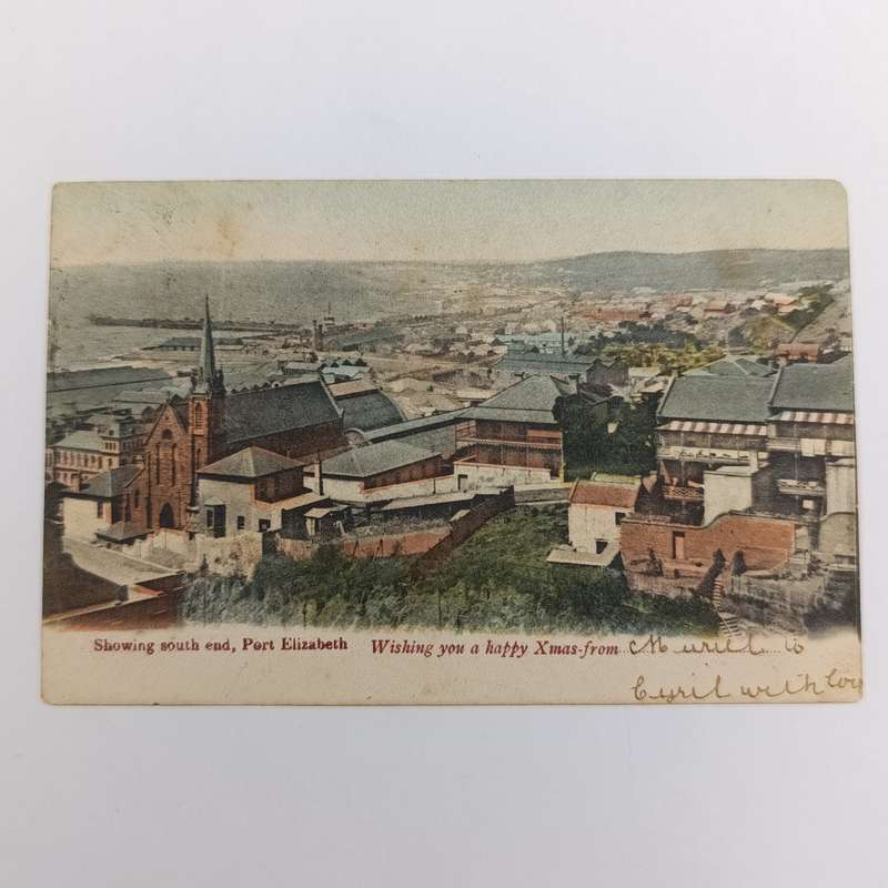 1904 Postcard Lawrence Street Port Elizabeth (renamed Rose Street) to Durban