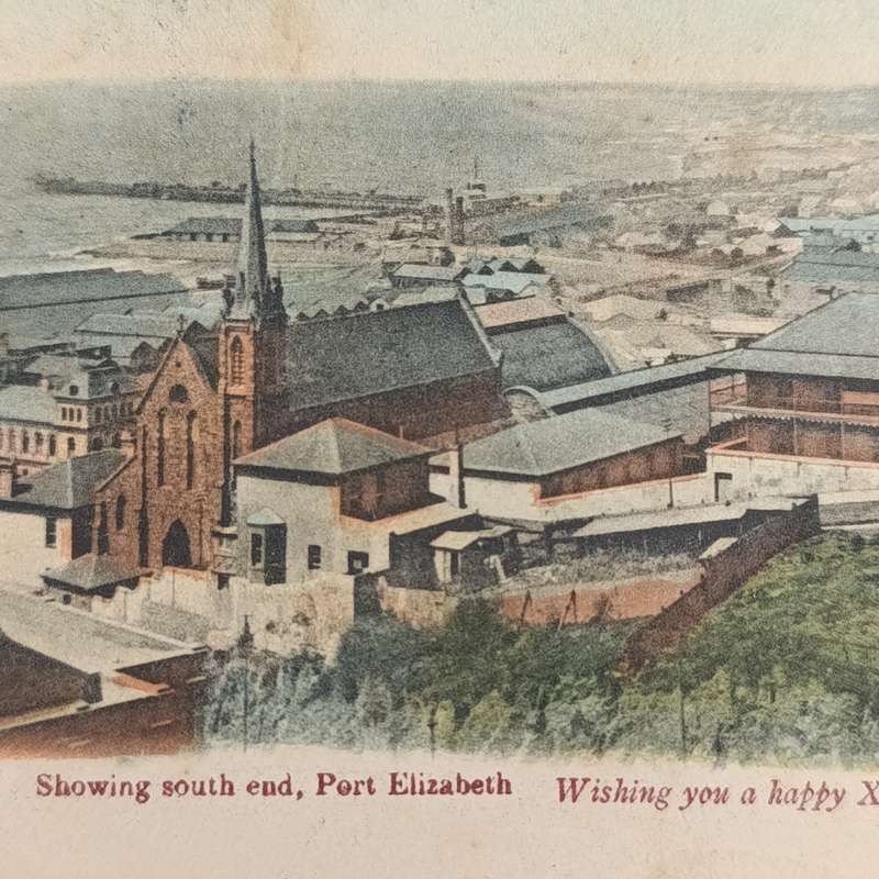 1904 Postcard Lawrence Street Port Elizabeth (renamed Rose Street) to Durban