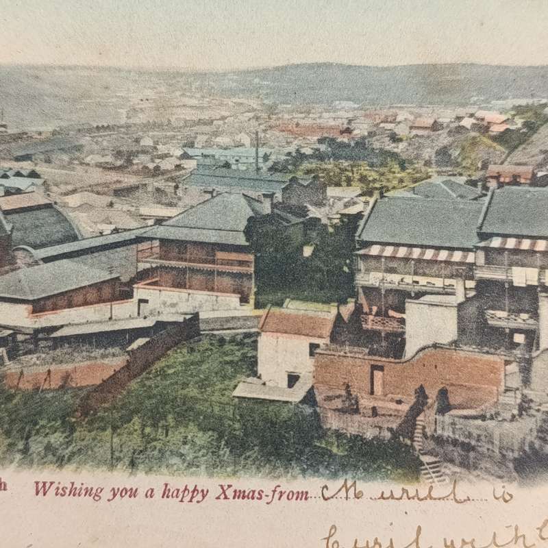 1904 Postcard Lawrence Street Port Elizabeth (renamed Rose Street) to Durban