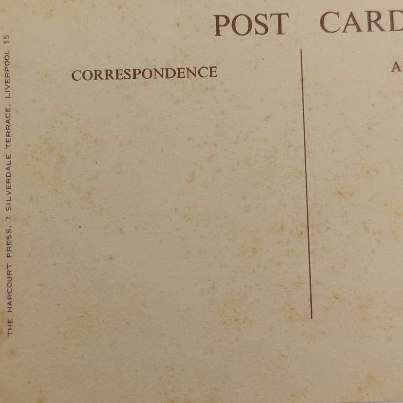 Unused vintage Waterland Hotel Ambleside - English lakes postcard