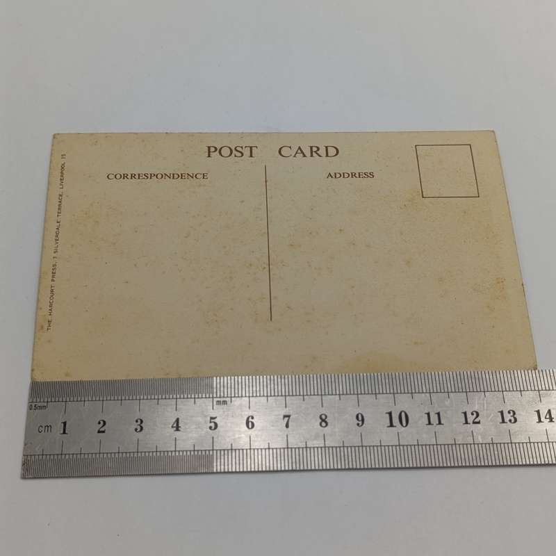 Unused vintage Waterland Hotel Ambleside - English lakes postcard