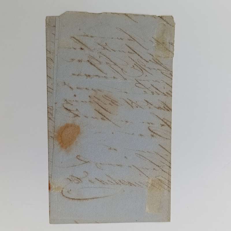 1859 Early Letter from the Danish Post Office in Hamburg to Aatborg franked with 4 Shilling