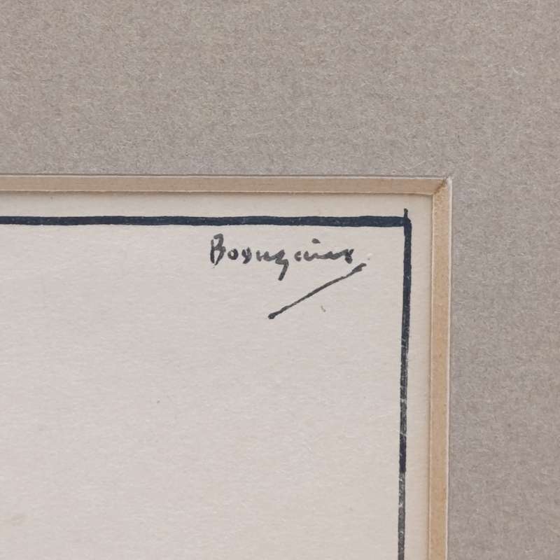 Original Cartoon Sketch of the Anti-Nasionale Lied by DC Boonzaier