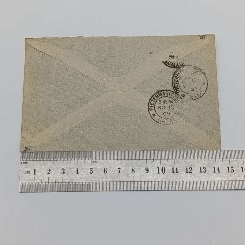 1909 Letter sent from Newmarket, Cape of Good Hope to Surrey, England