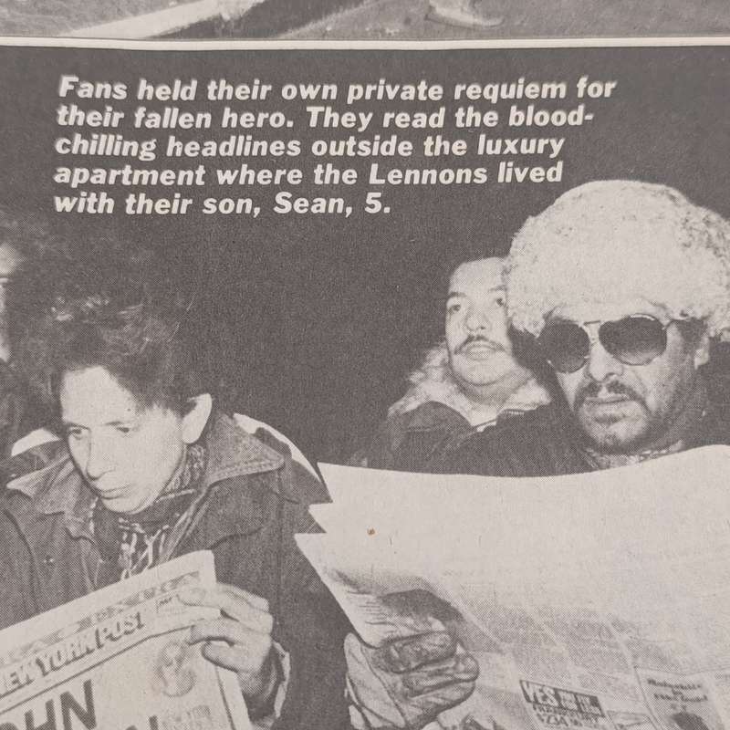 John Lennon Tribute - Daily Mirror special issue 1981 plus Special 1981 memorial issue