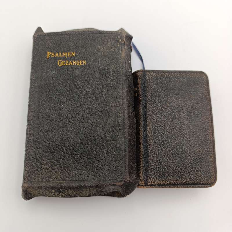 Pair of Antique Psalmen en gezangen books
