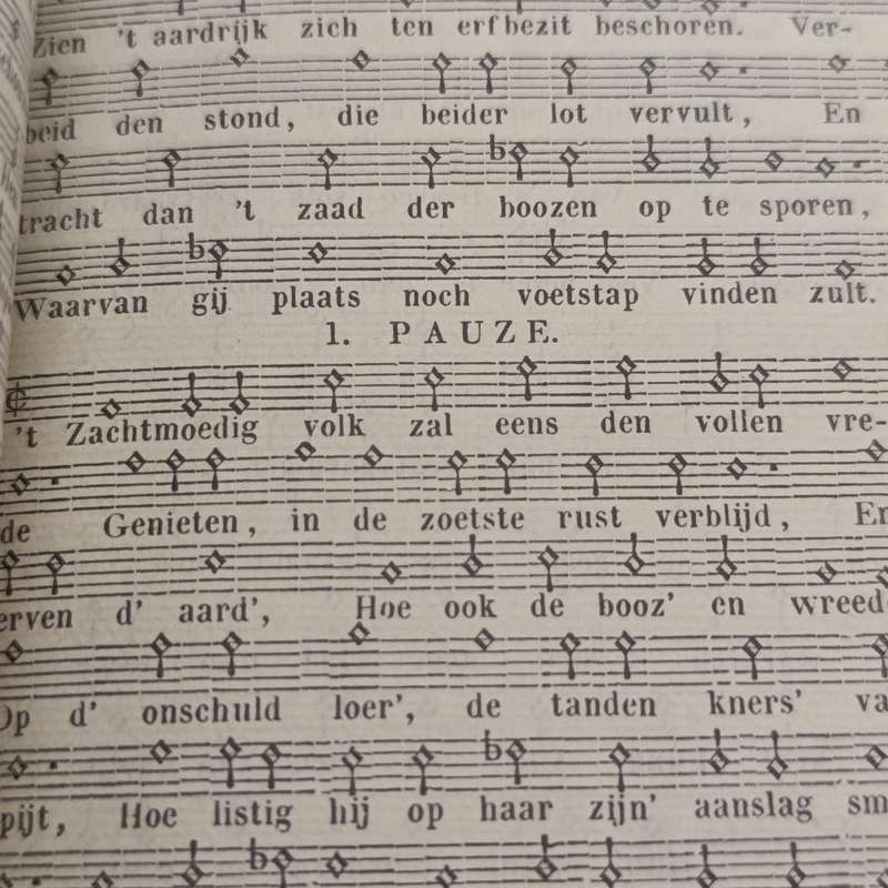 Pair of Antique Psalmen en gezangen books