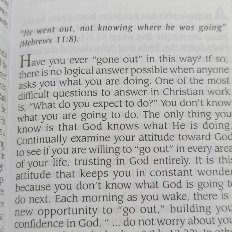 My Utmost for His Highest by Oswald Chambers