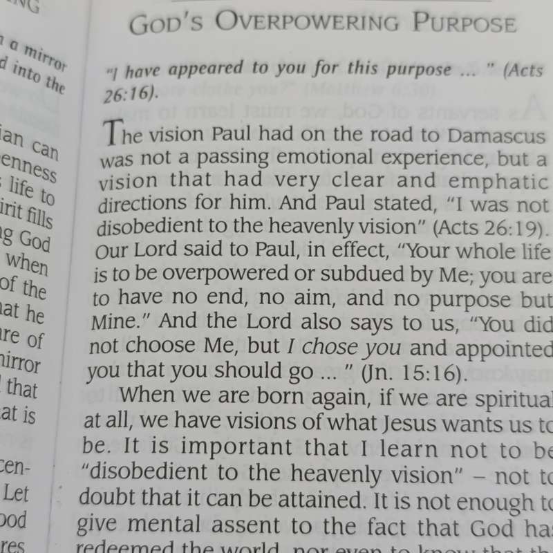 My Utmost for His Highest by Oswald Chambers