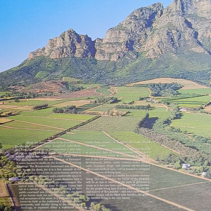 Limited issue book about Boschendal
