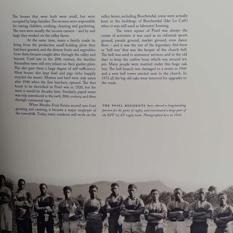 Limited issue book about Boschendal