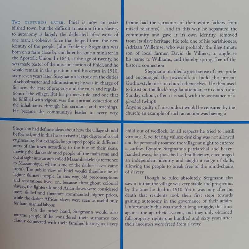 Limited issue book about Boschendal