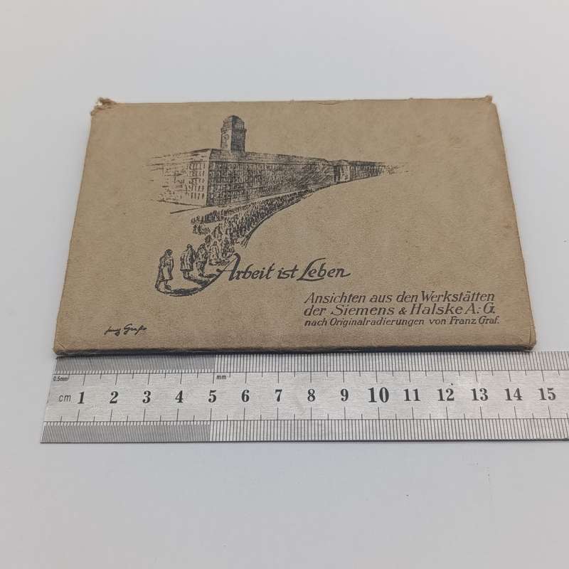 Pack of 10 Industry German postcard 5 WW1 period - Arbeit 1st Leben - the workplaces of Siemens