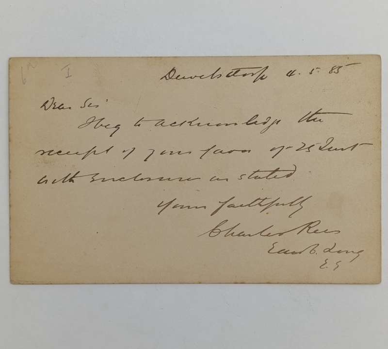 Pre printed Freestate postcard from Dewetsdorp to Bloemfontein