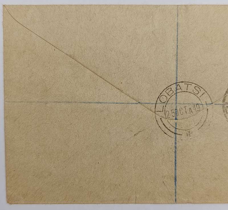 Swaziland, Bechuanaland and Basutoland Postal Union sets on cover