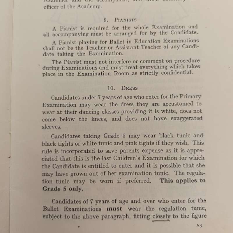 Royal academy of dancing - Ballet in education 1954 edition
