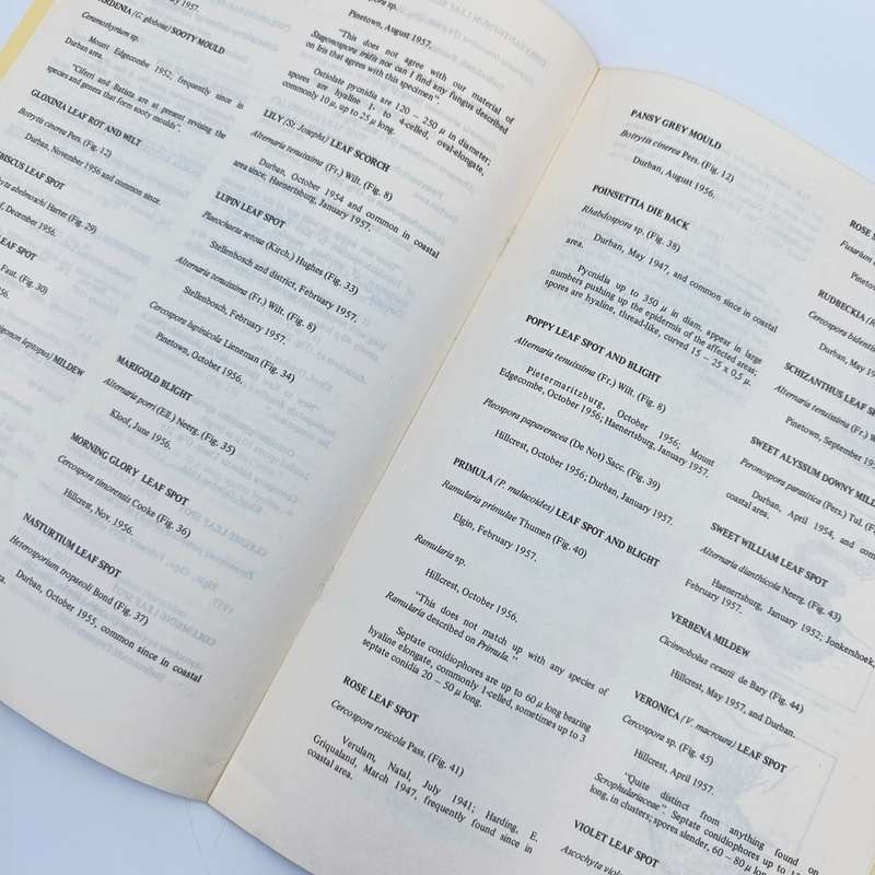 1972 Technical bulletin - Records of Diseases of Ornamental plants