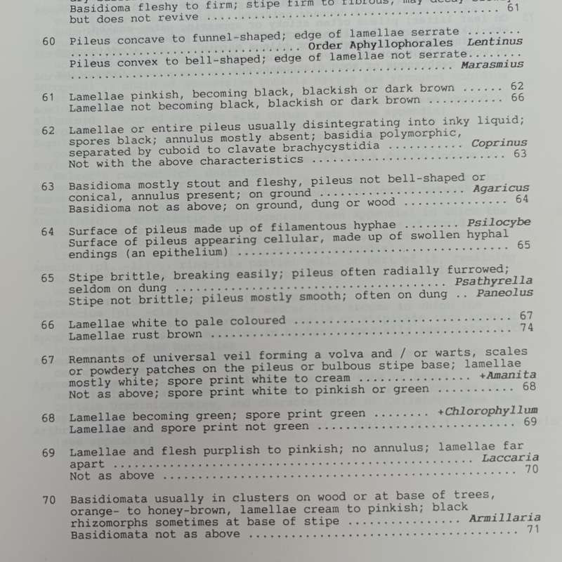 Elementary keys to common fungi in South Africa 1994 - Plant protection research institute
