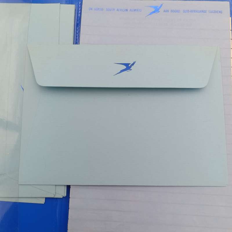 South African Airways Complimentary Stationary Set