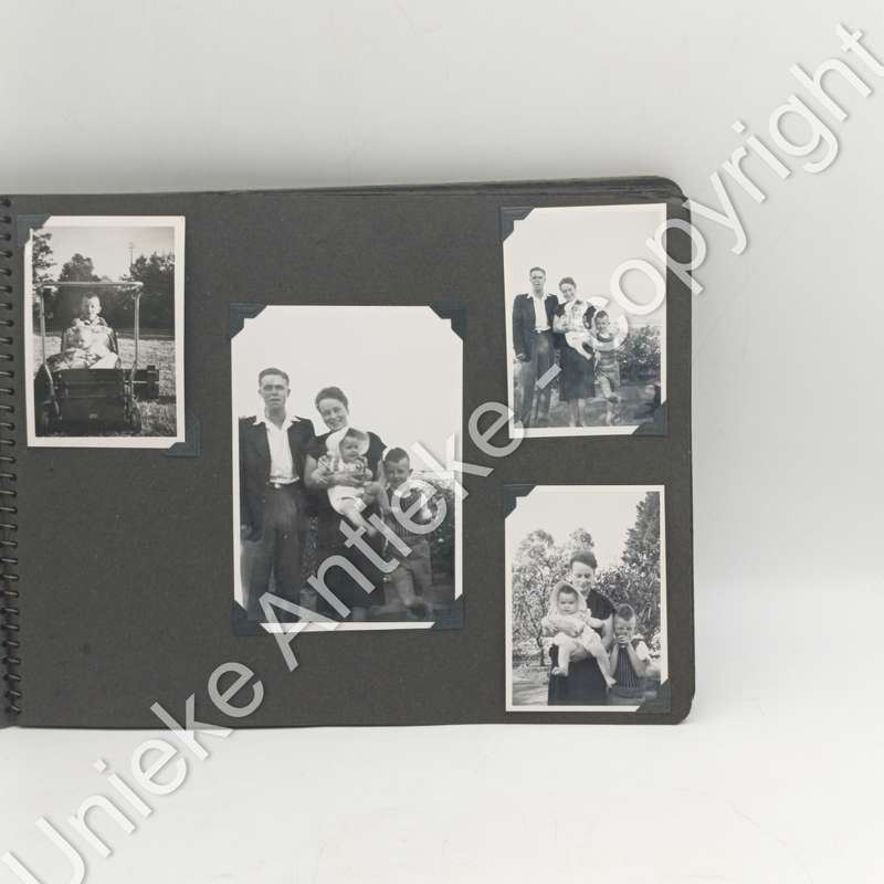 Vintage album with about 90 photos - 1950's - Roux family - also some negatives - Pretoria area